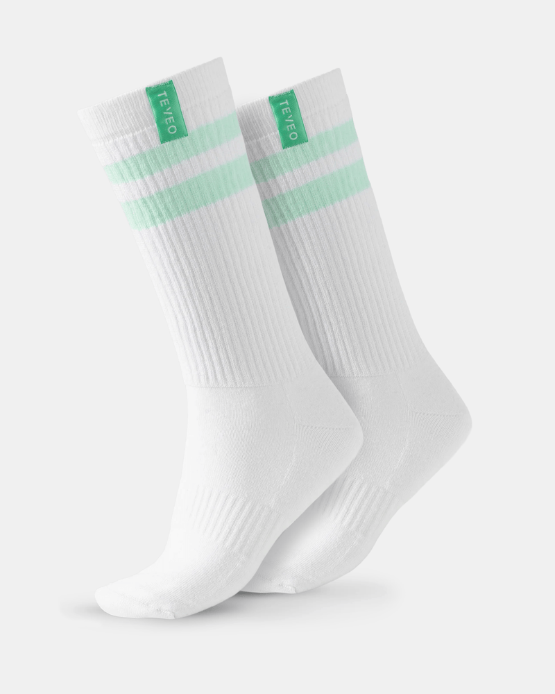 Chaussettes XXL Lift (2 paires) « menthe/blanc »