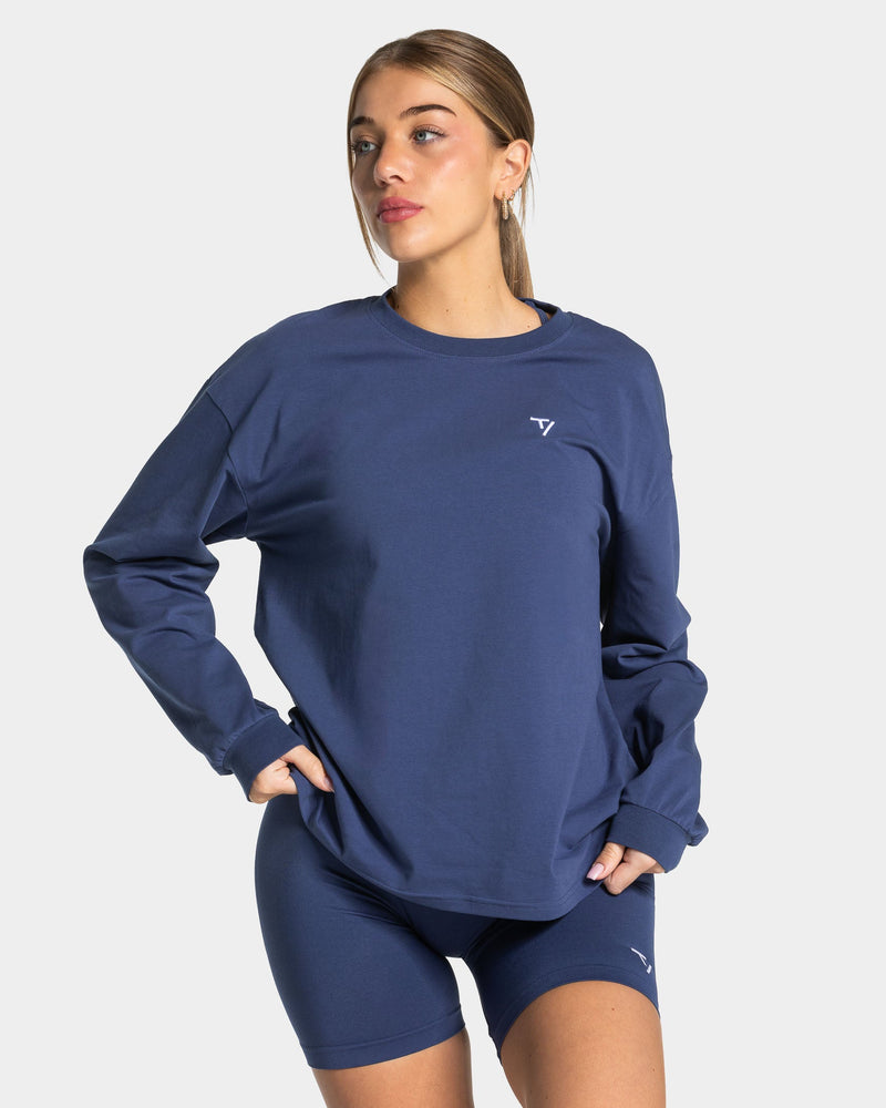Haut à manches longues Lift « indigo »
