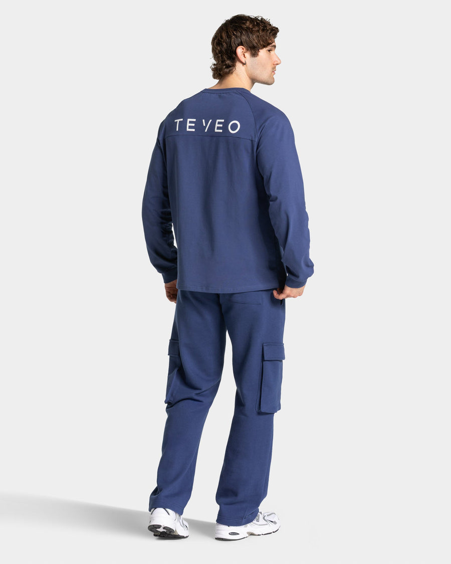 Pantalon de jogging cargo Wide Leg Lift « indigo »