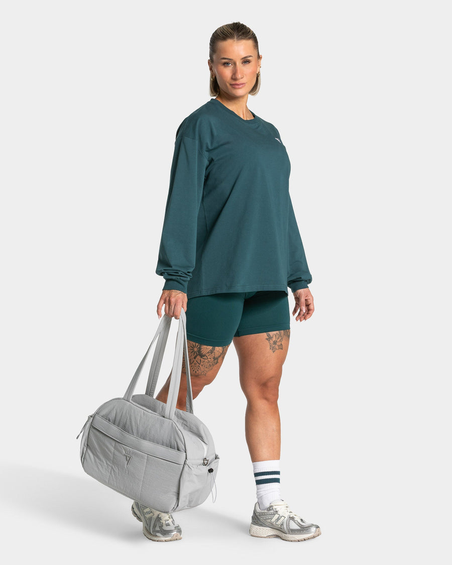 Sac de sport matelassé Lift « gris clair »