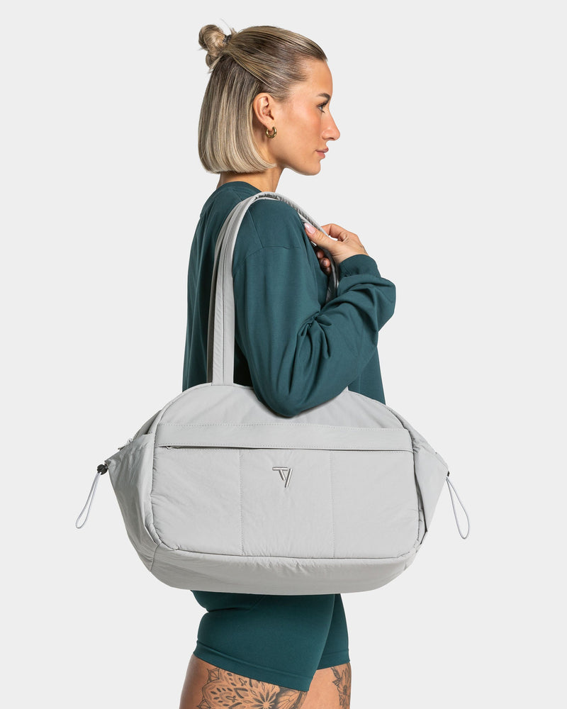Sac de sport matelassé Lift « gris clair »