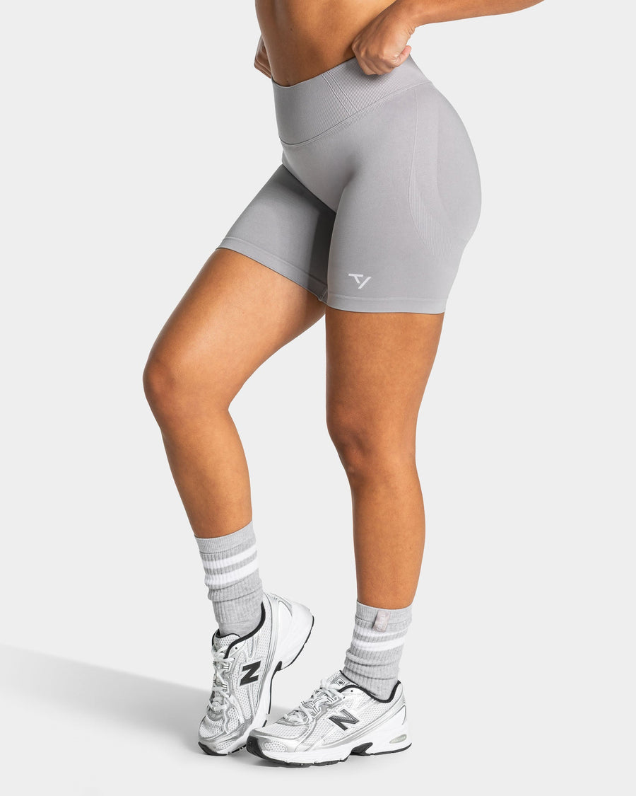 Short Sculpt Scrunch Lift « gris clair »