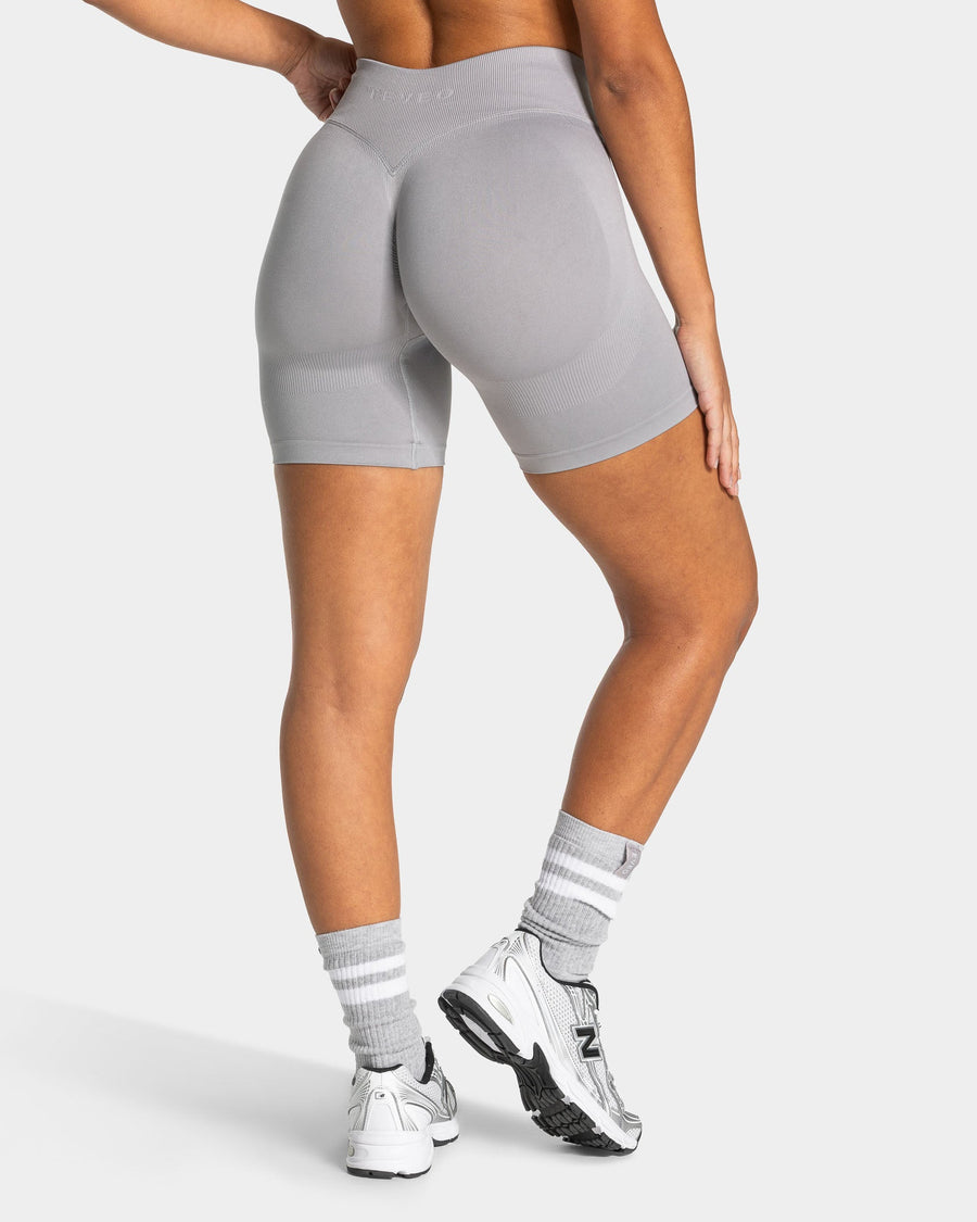 Short Sculpt Scrunch Lift « gris clair »