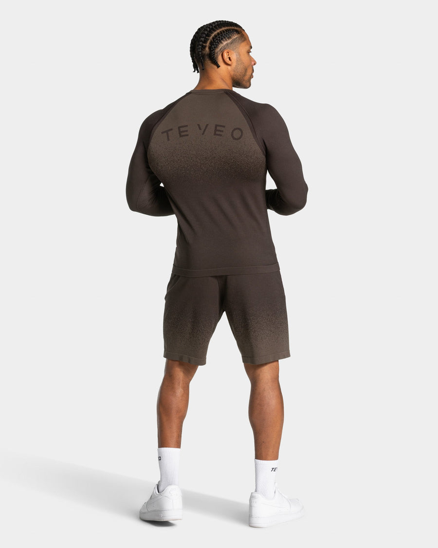 Haut à manches longues Seamless Lift « Dark Chocolate »