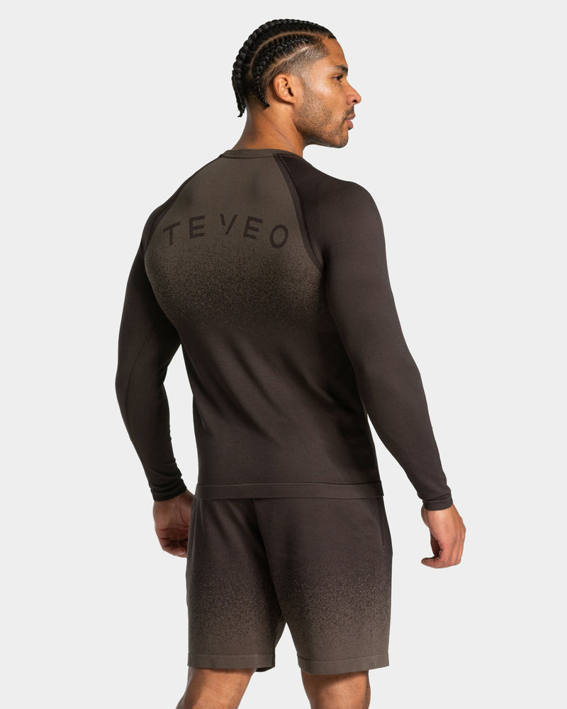 Haut à manches longues Seamless Lift « Dark Chocolate »