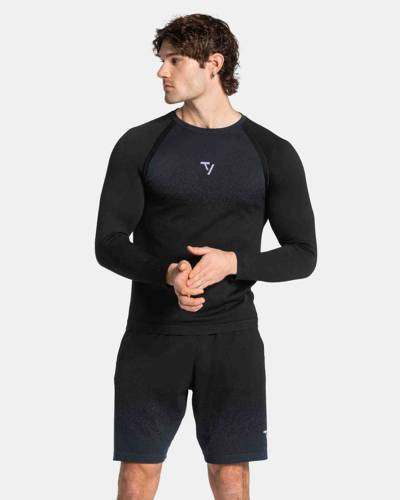 Haut à manches longues Seamless Lift « noir »