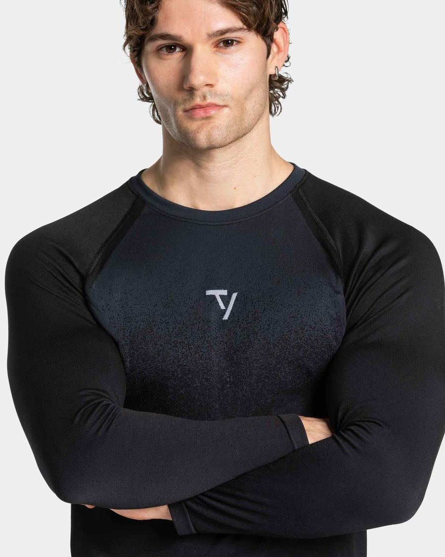 Haut à manches longues Seamless Lift « noir »