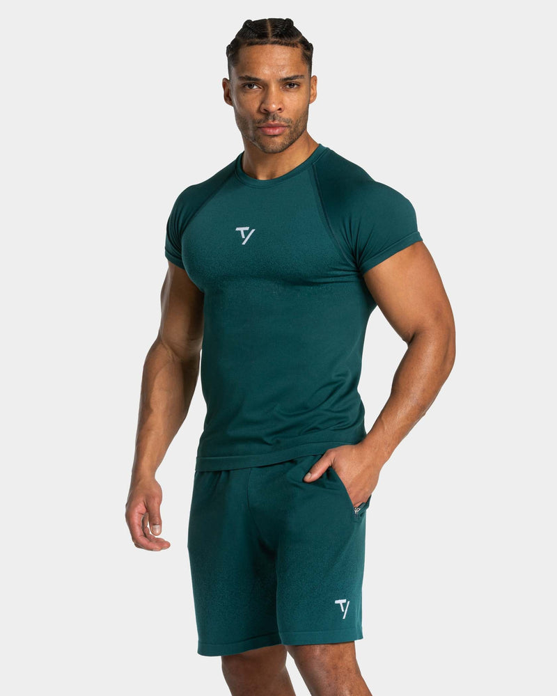 T-shirt Seamless Lift « bleu sarcelle »