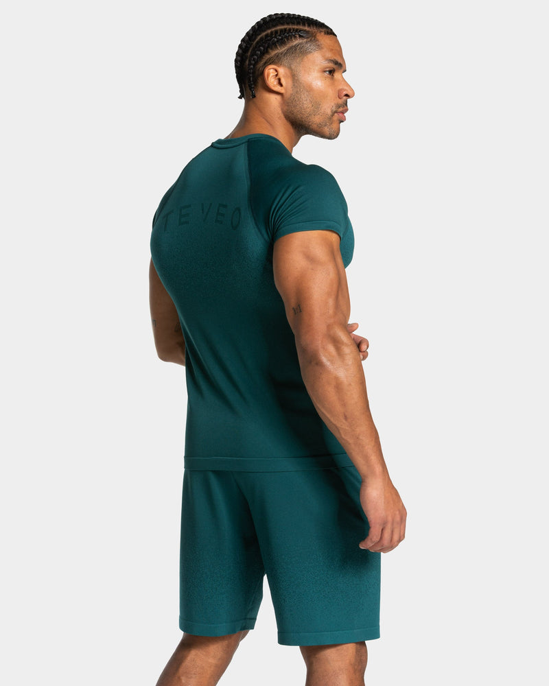 T-shirt Seamless Lift « bleu sarcelle »