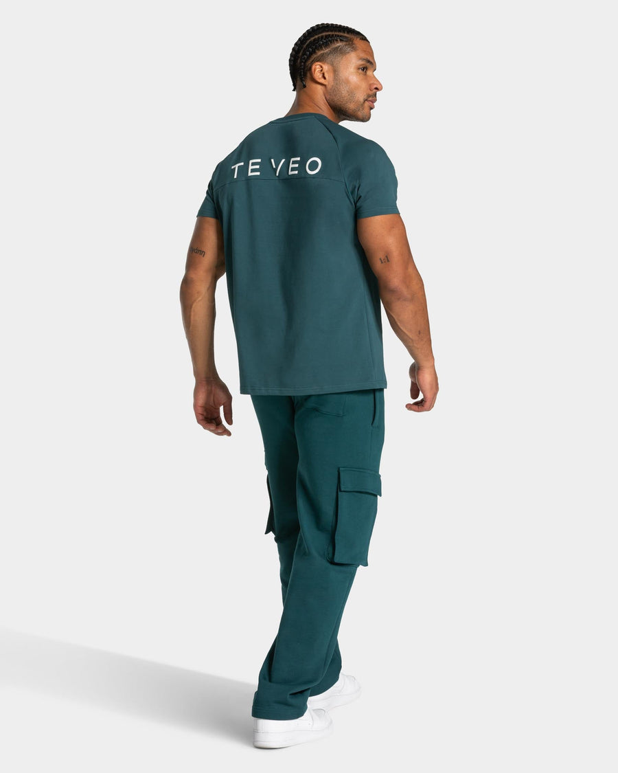 Pantalon de jogging cargo Wide Leg Lift « bleu sarcelle »