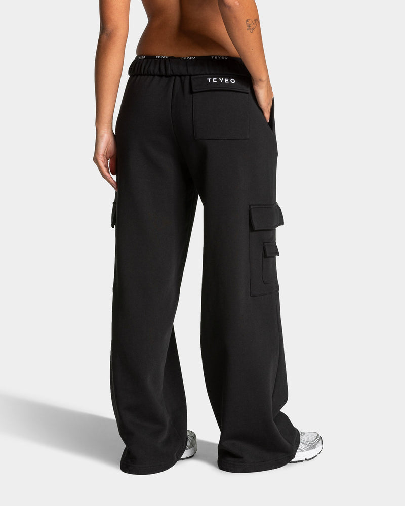 Pantalon de jogging cargo Wide Leg Lift « noir »