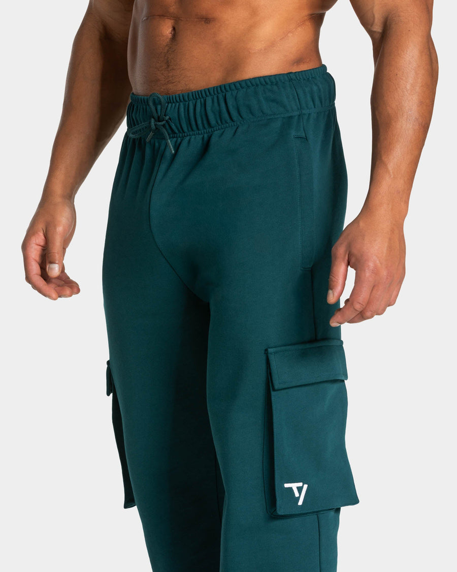 Pantalon de jogging cargo Wide Leg Lift « bleu sarcelle »