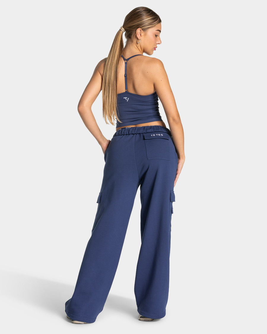 Pantalon de jogging cargo Wide Leg Lift « indigo »