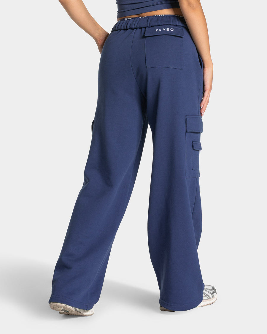 Pantalon de jogging cargo Wide Leg Lift « indigo »