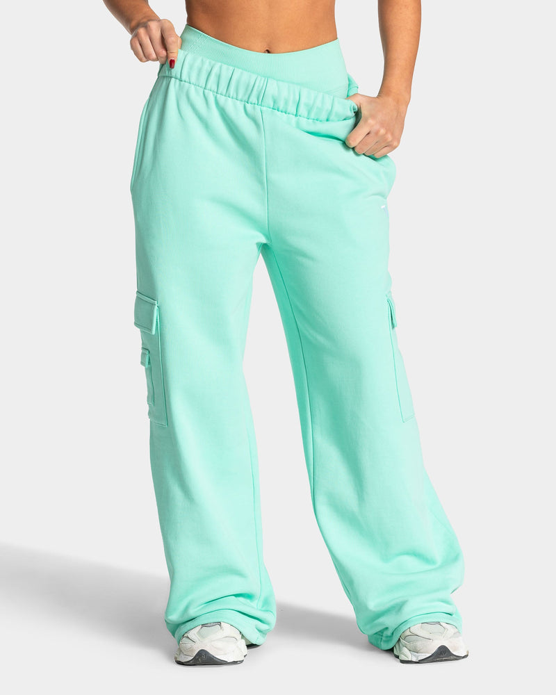 Pantalon de jogging cargo Wide Leg Lift « menthe »