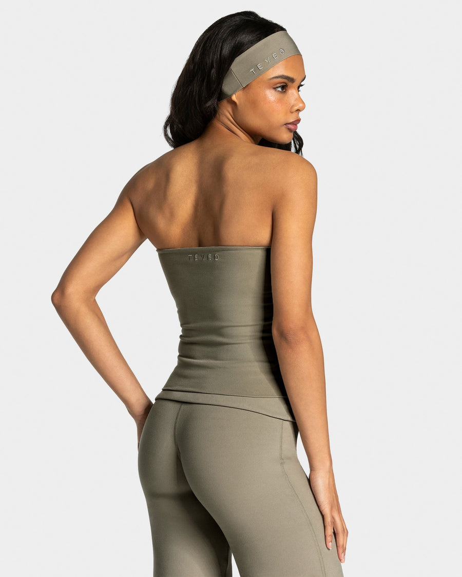 Haut Mellow Bandeau Long « kaki »