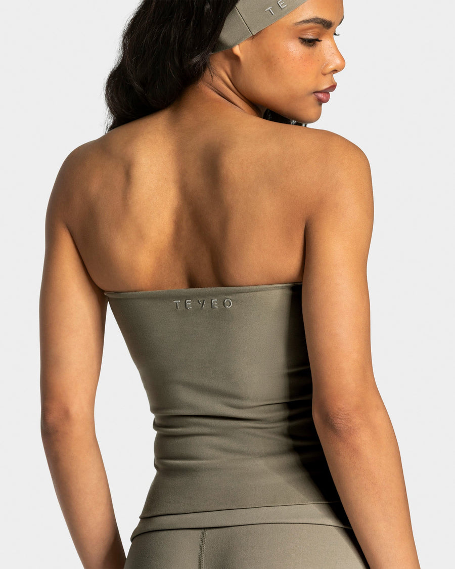 Haut Mellow Bandeau Long « kaki »