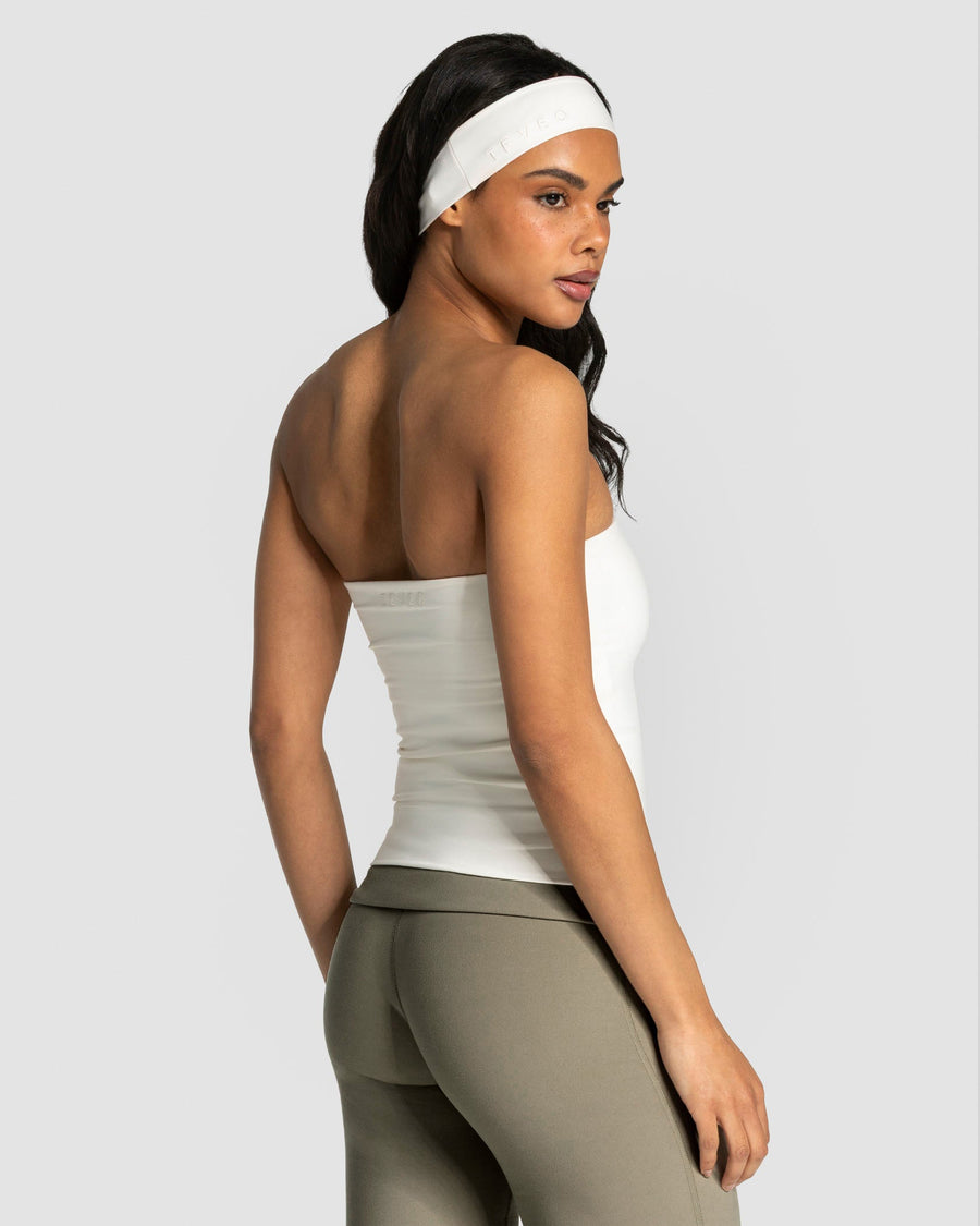 Haut Mellow Bandeau Long « blanc cassé »