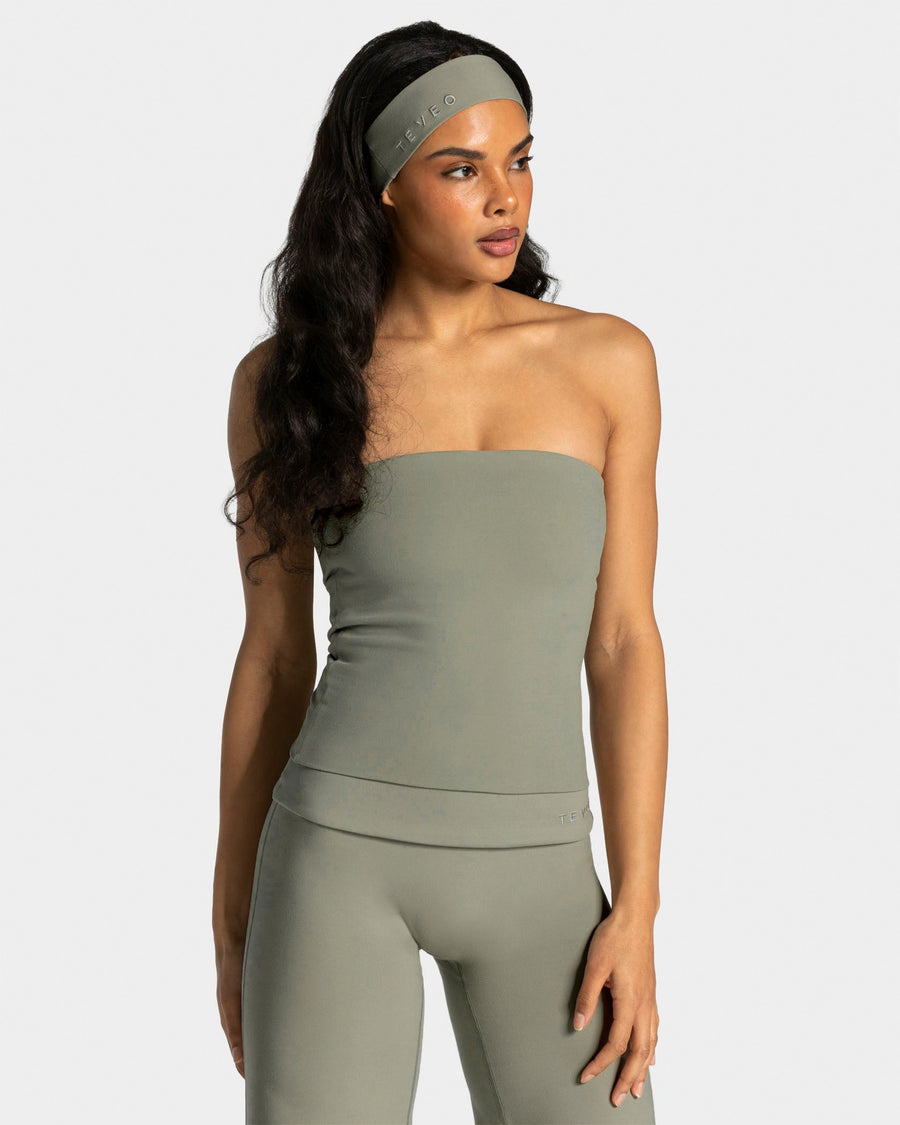 Haut Mellow Bandeau Long « kaki »
