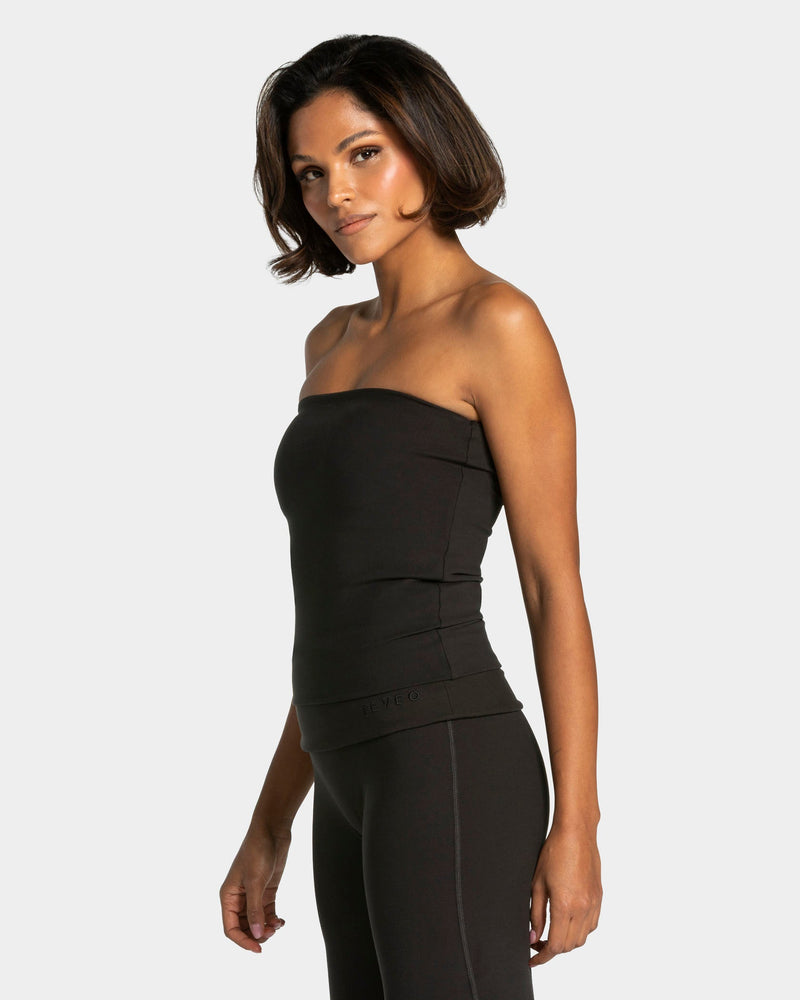 Haut Mellow Bandeau Long « noir »