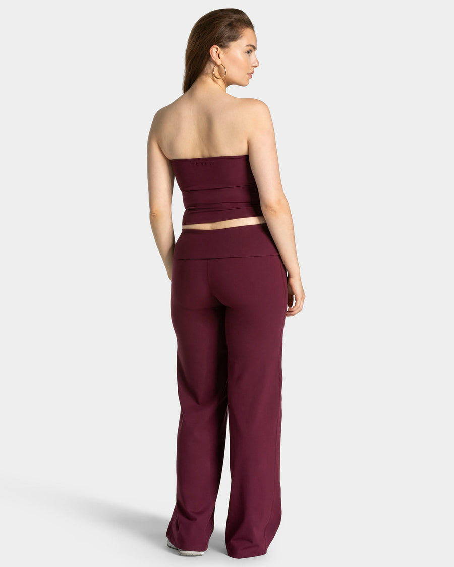 Haut Mellow Bandeau Mid « prune »