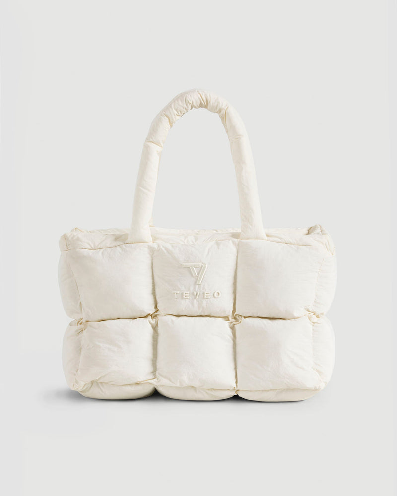 Puffer Bag Mellow « blanc cassé »