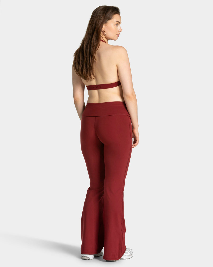 Brassière triangle Mellow Twisted « bordeaux »