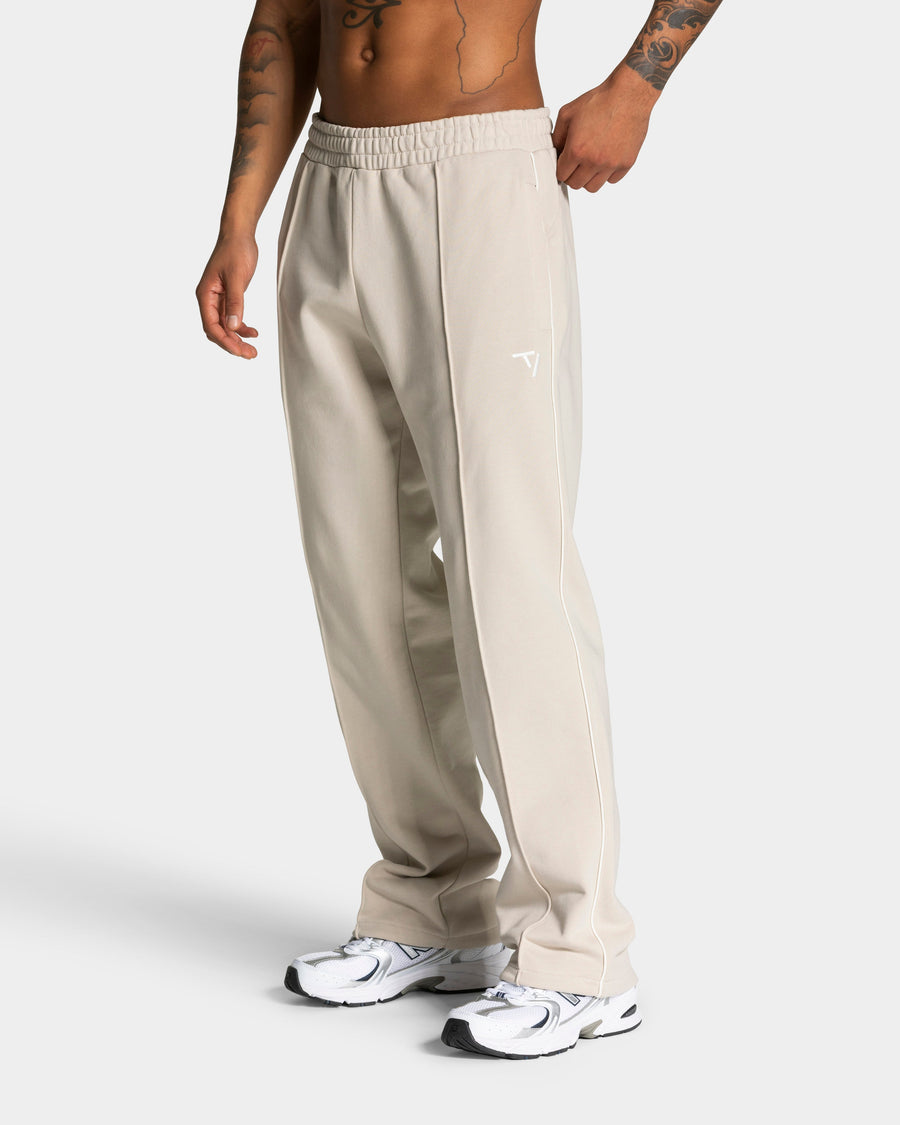 Pantalon de jogging Straight Leg Contrastline « Cream »