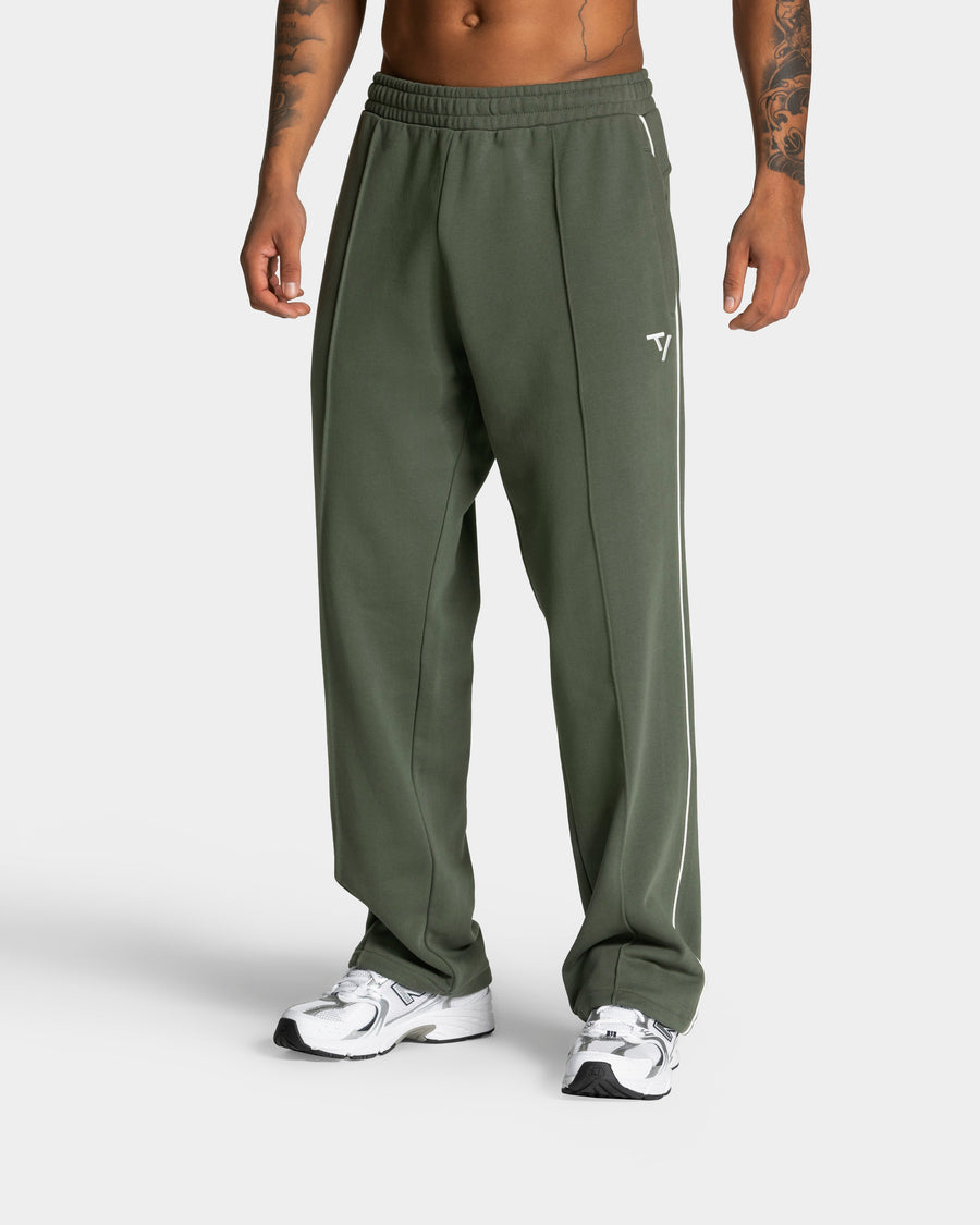 Pantalon de jogging Straight Leg Contrastline « kaki »