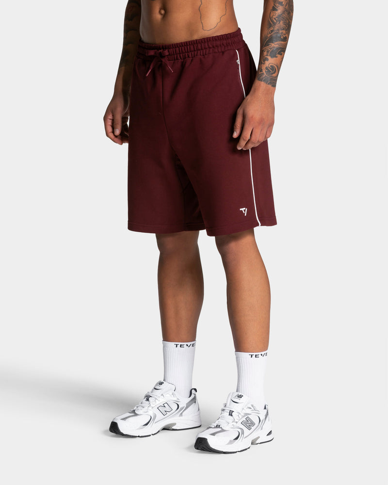 Short Contrastline « bordeaux »