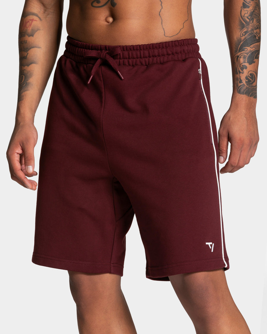 Short Contrastline « bordeaux »