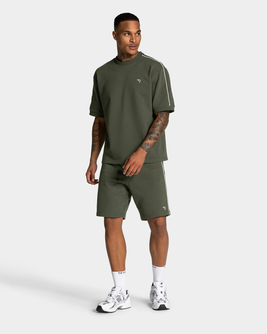 Short Contrastline « kaki »