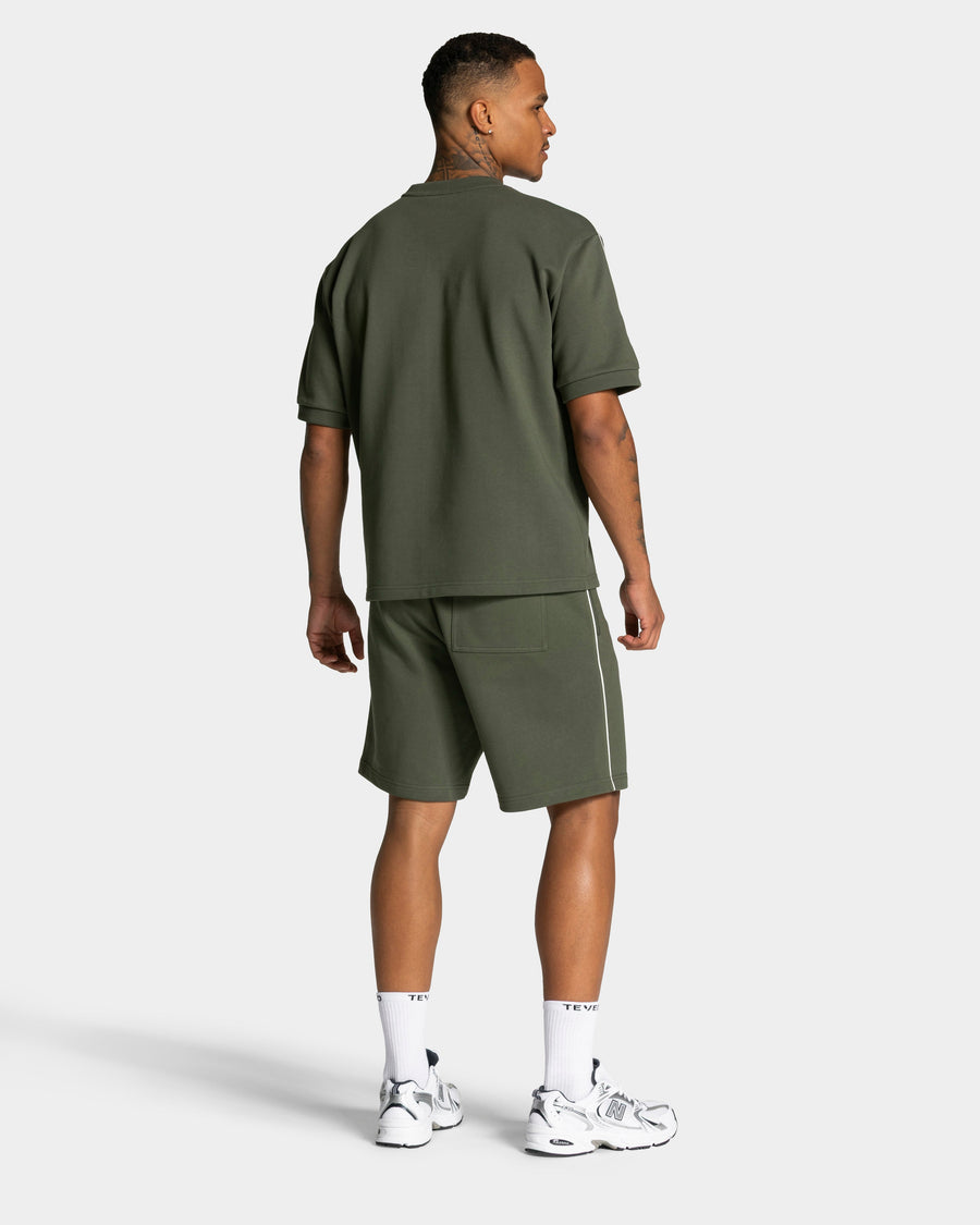 Short Contrastline « kaki »