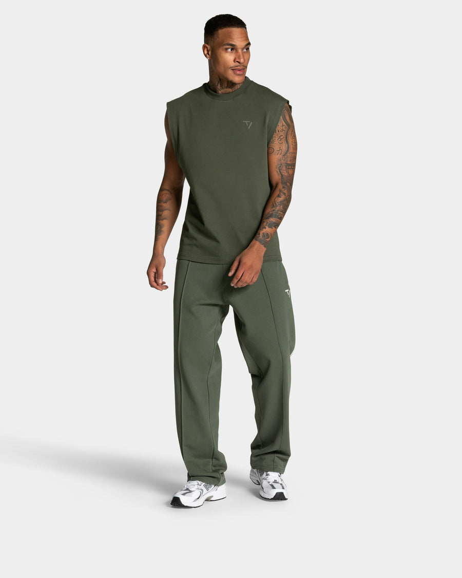 Débardeur oversize Contrastline « kaki »