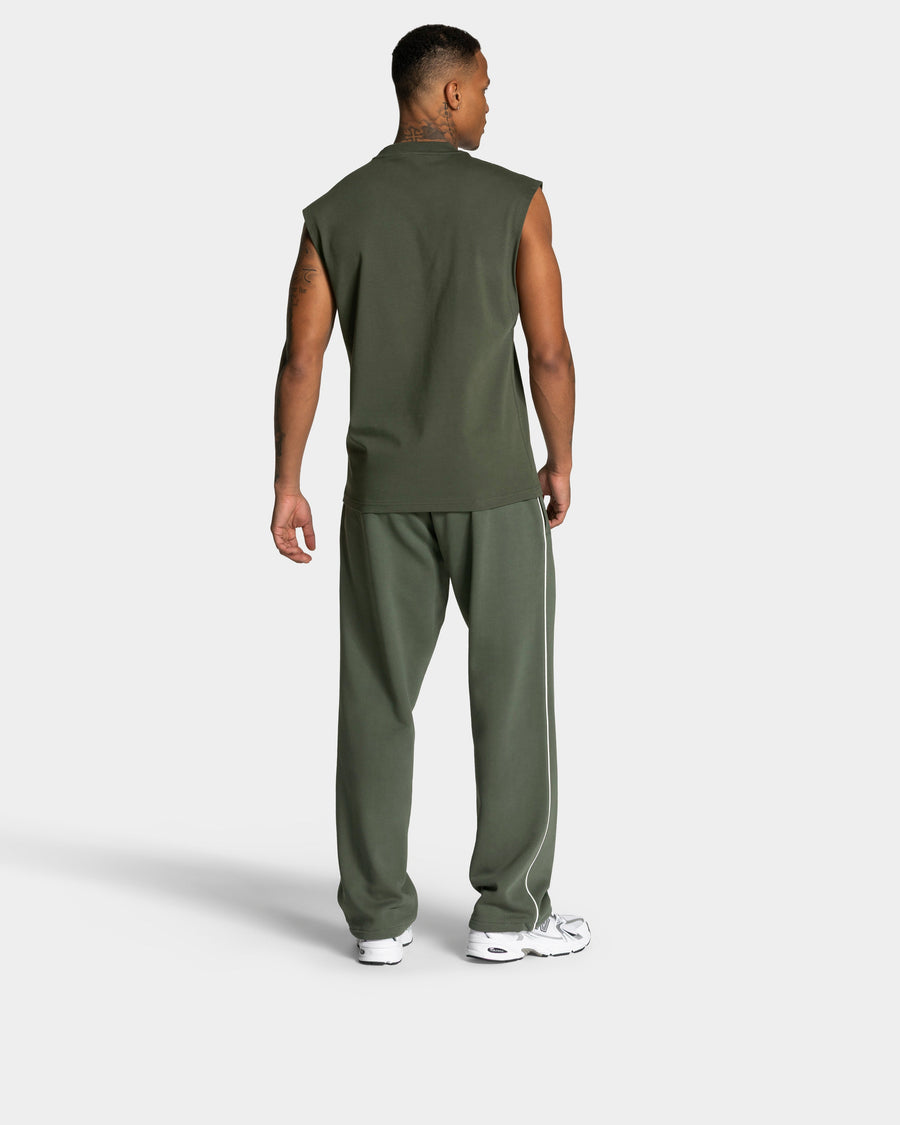 Débardeur oversize Contrastline « kaki »