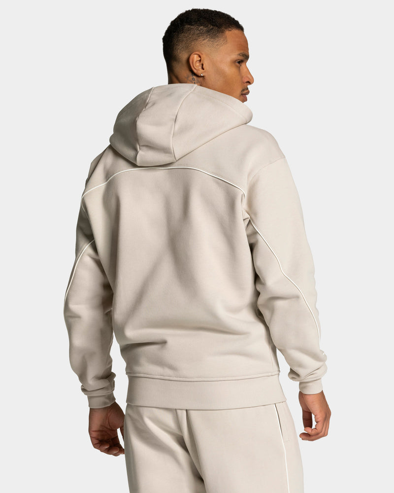Veste de sport zippée Contrastline « Cream »