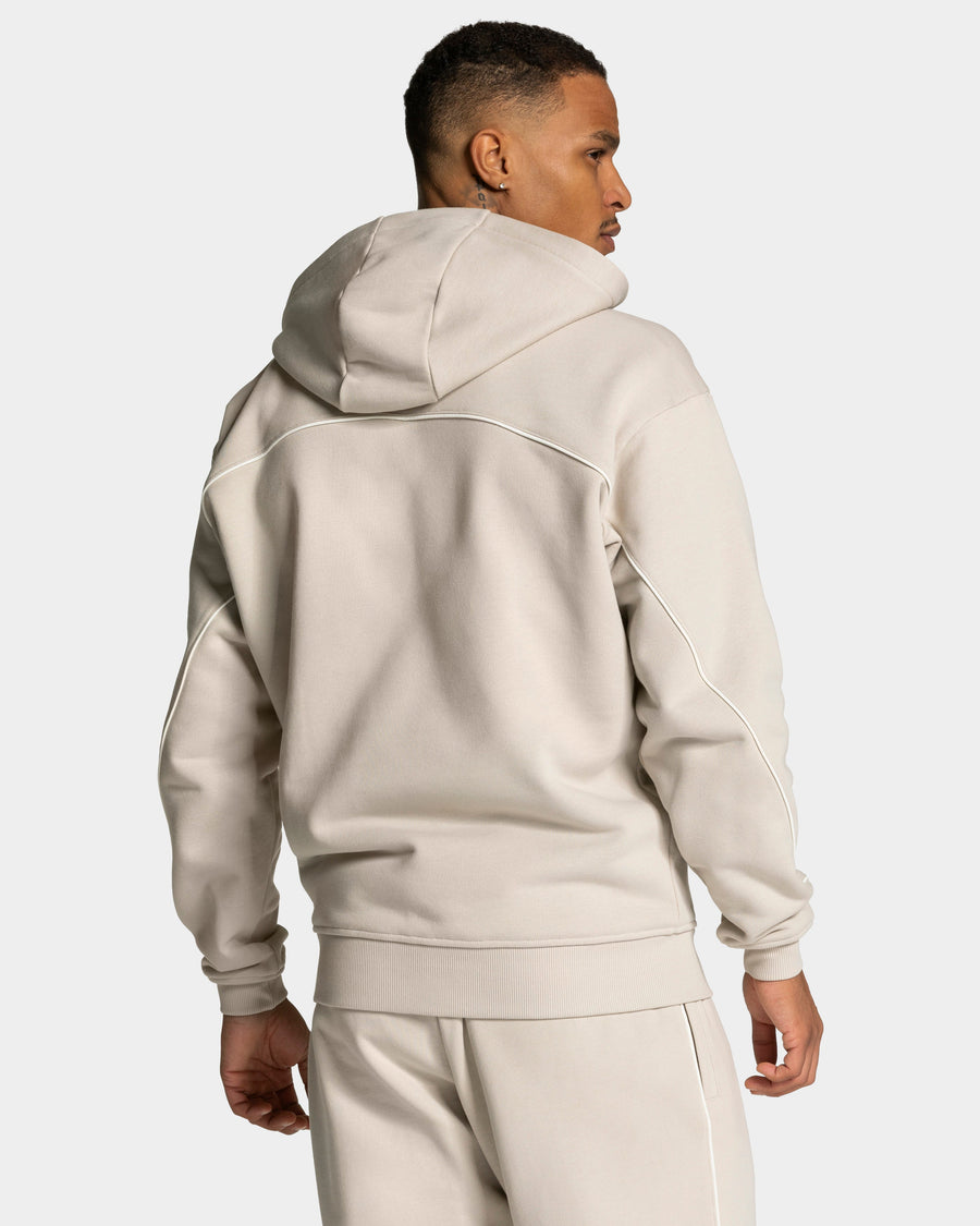 Veste de sport zippée Contrastline « Cream »