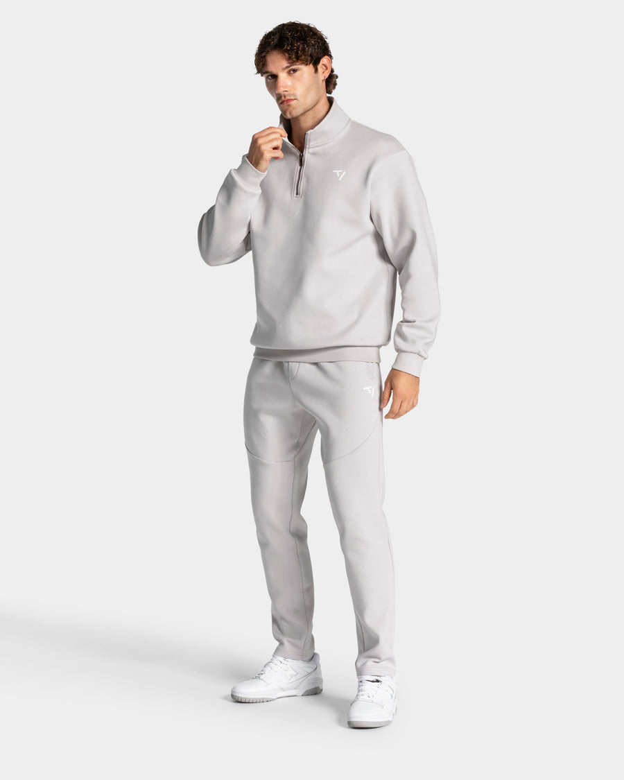 Sweat-shirt demi-zippé Prime « Silver »