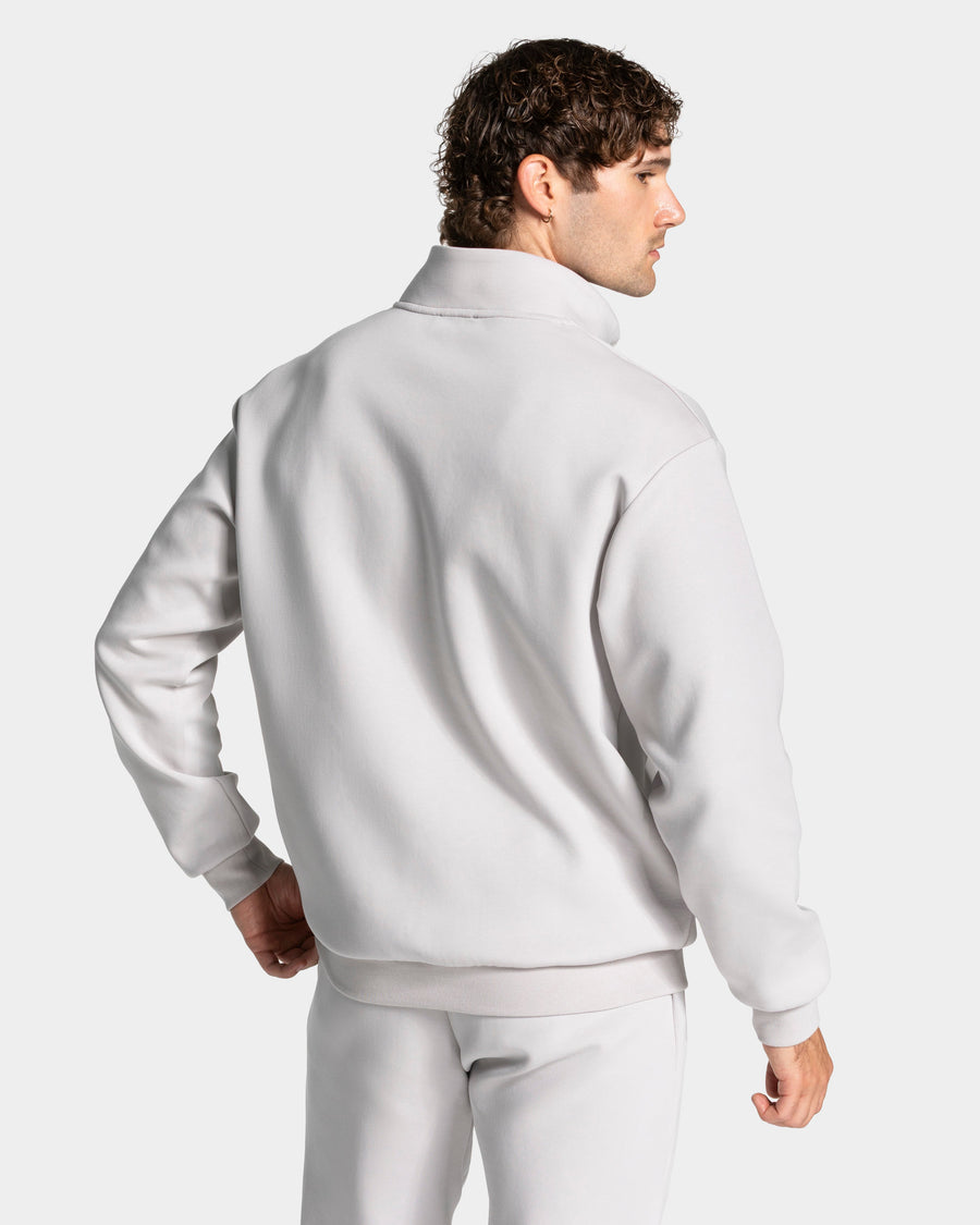 Sweat-shirt demi-zippé Prime « Silver »