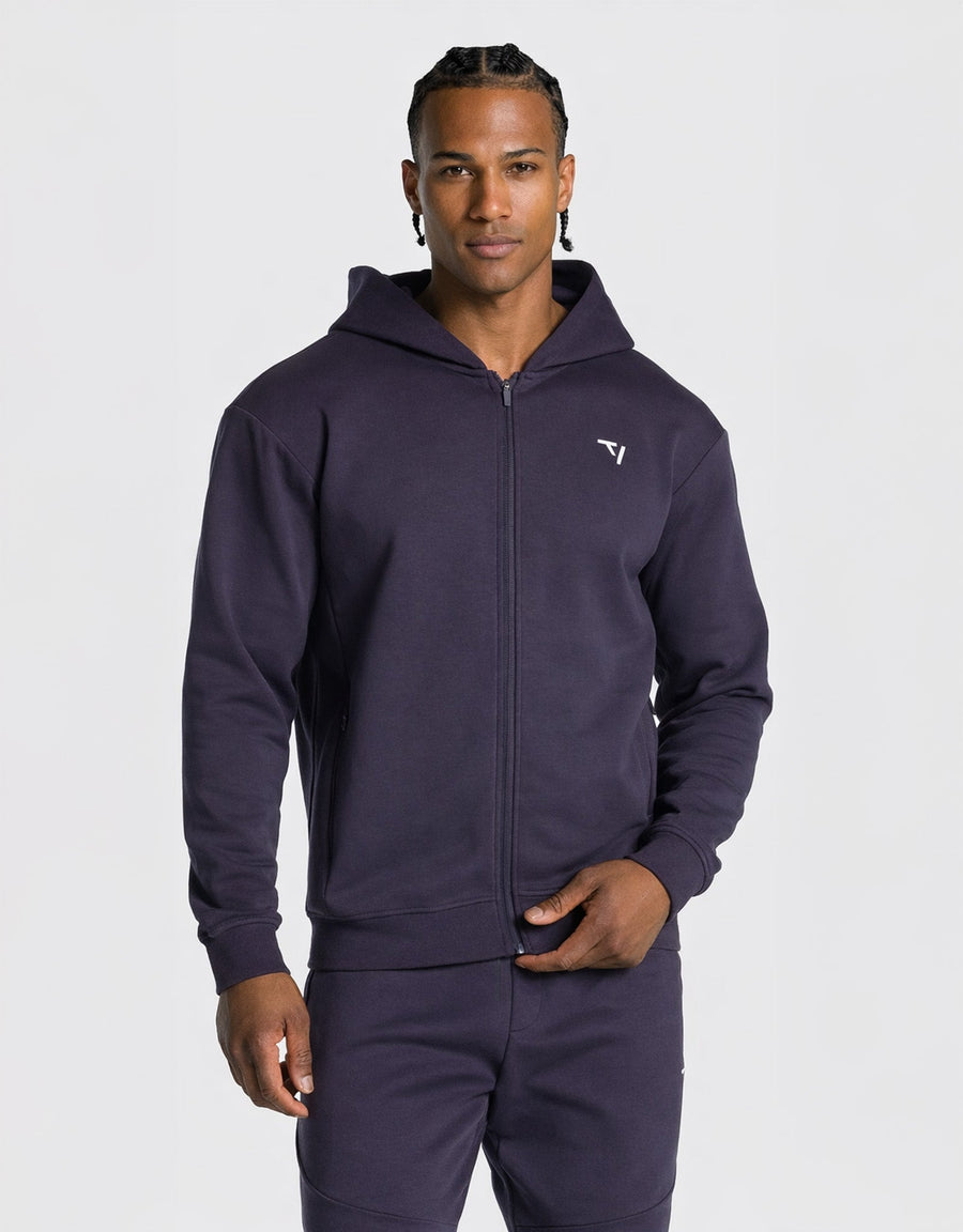Sweat à capuche zippé Prime « Midnight »