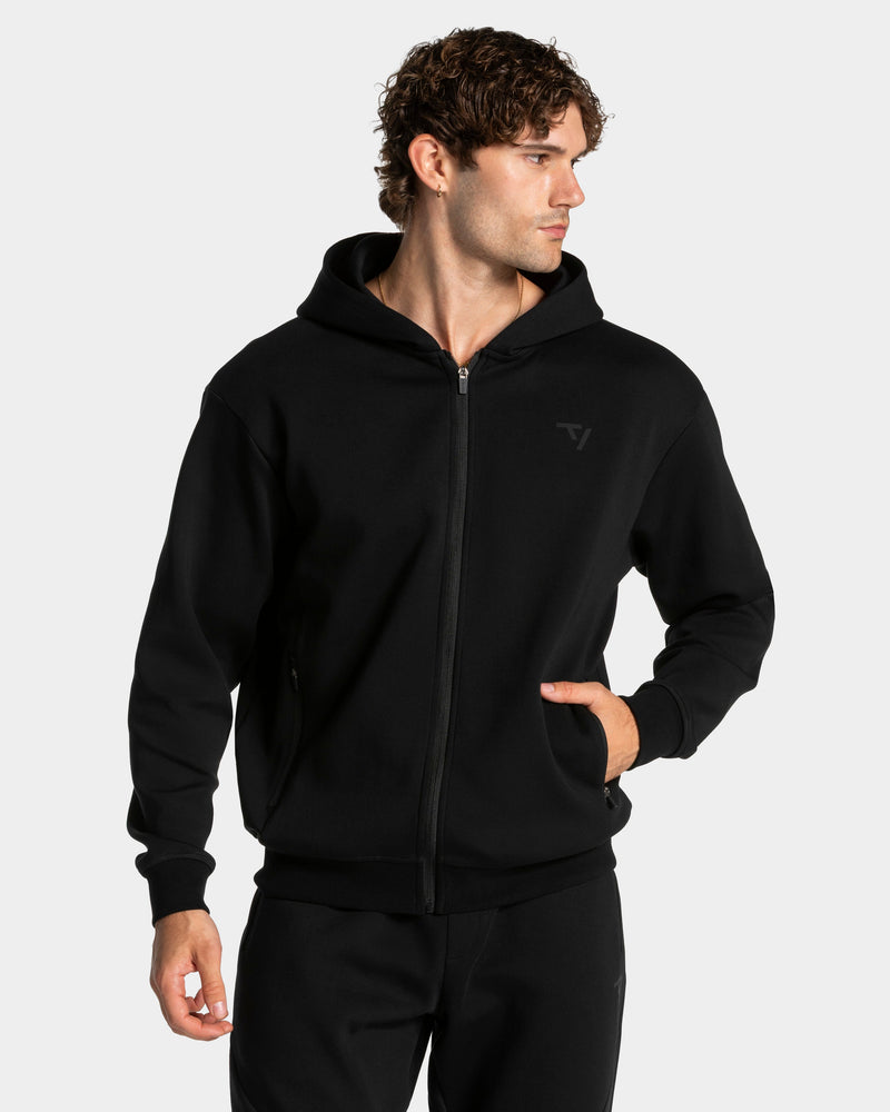 Sweat à capuche zippé Prime « noir »