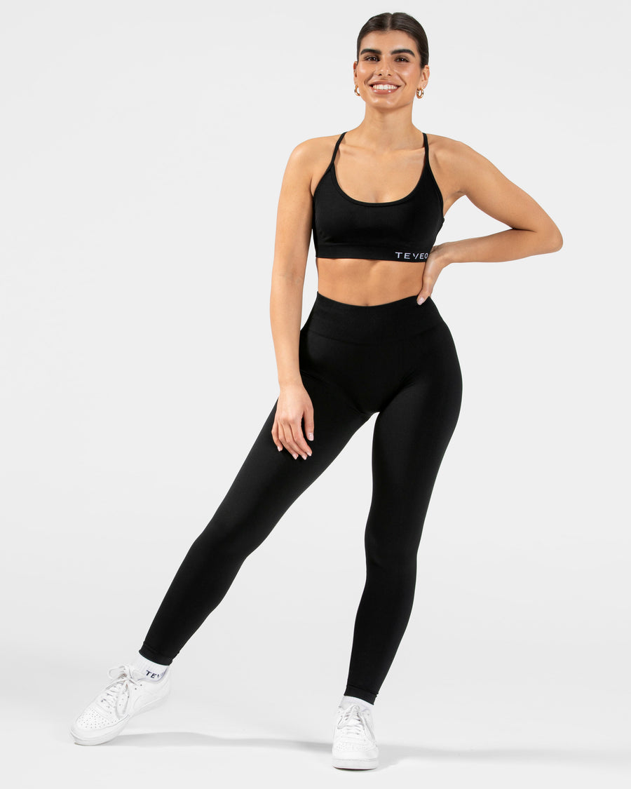 Legging Pure Covert Scrunch « noir »