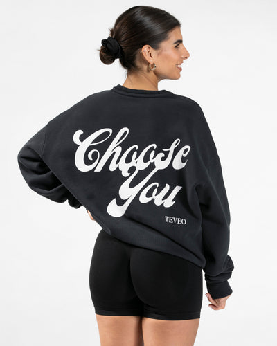 Sweat-shirt oversize Pure « noir »