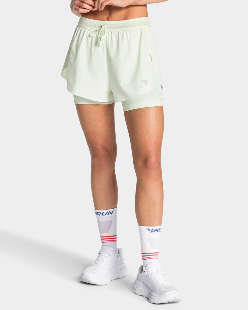 Short 5 pouces 2-en-1 RUN « Ice Mint »