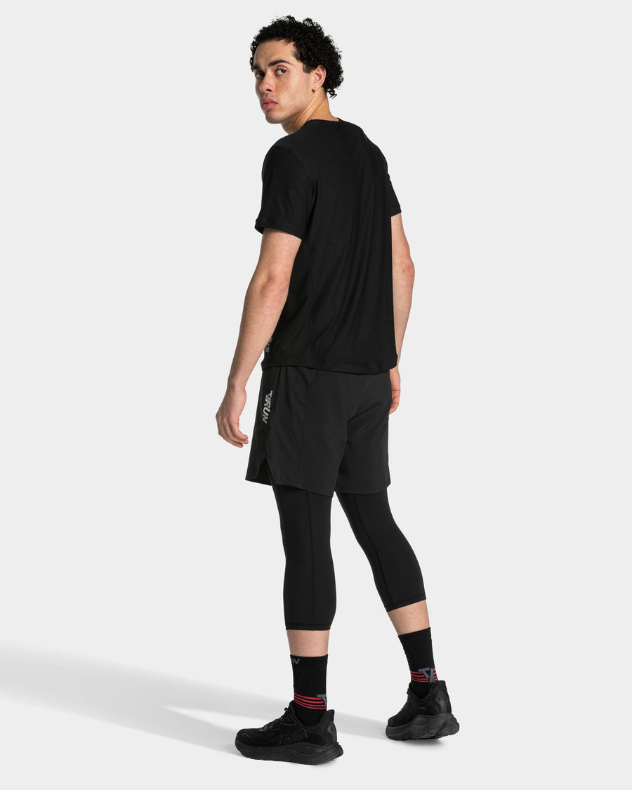 Legging 3/4 RUN « Noir »
