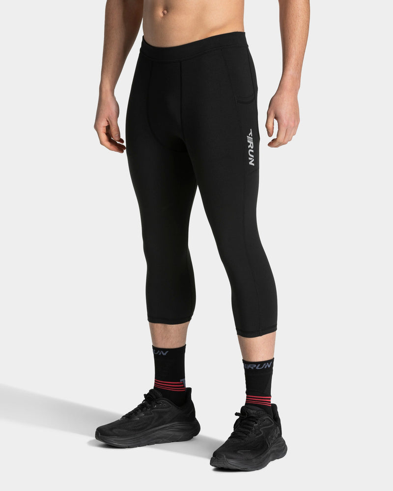 Legging 3/4 RUN « Noir »