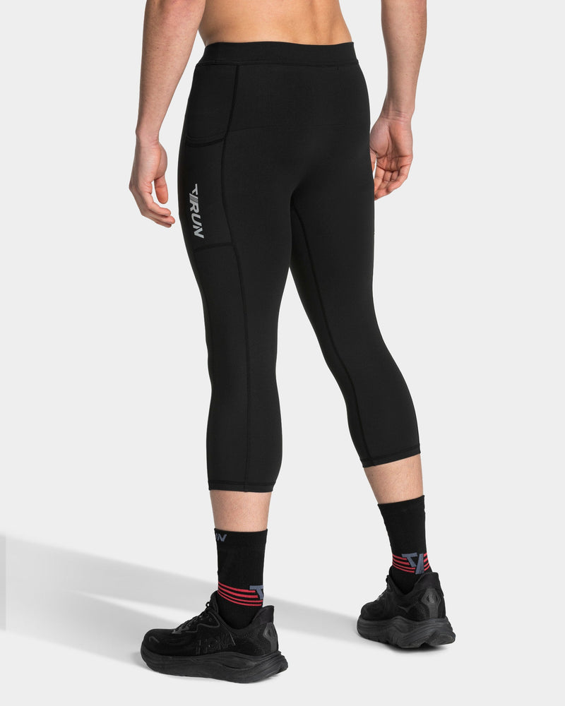 Legging 3/4 RUN « Noir »