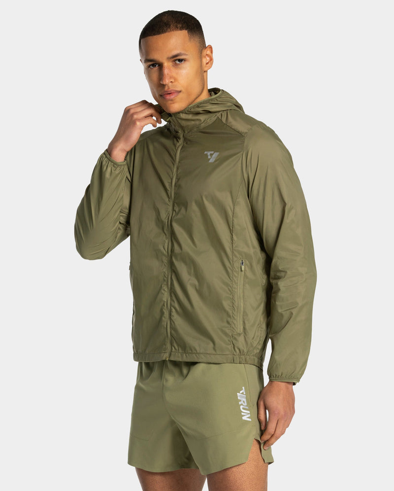 Veste de sport zippée et légère RUN « Melon »