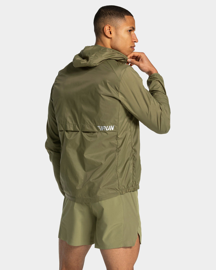 Veste de sport zippée et légère RUN « Melon »
