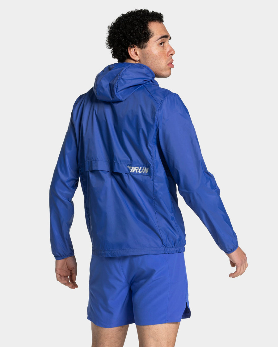 Veste de sport zippée et légère RUN « Bleu roi »